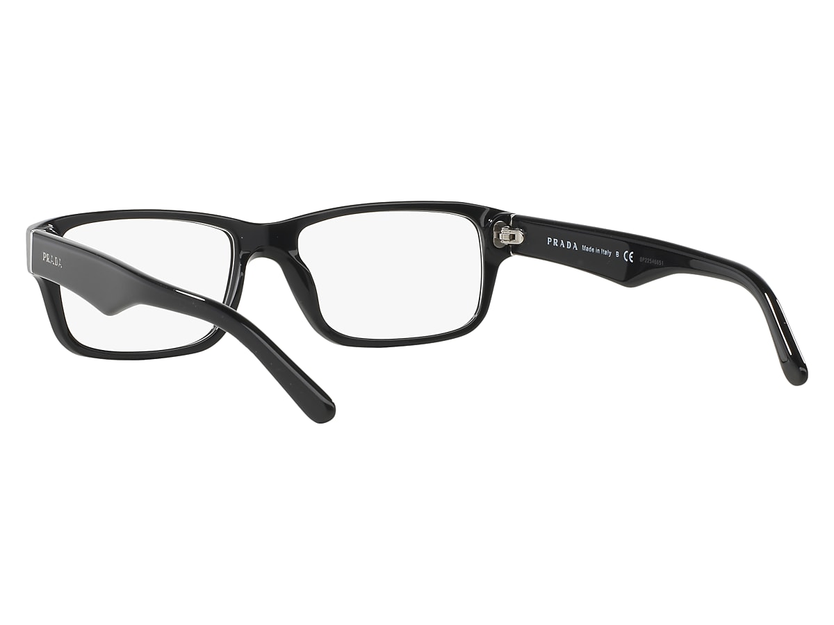 Prada Gloss Black Eyeglasses ® | Free Shipping