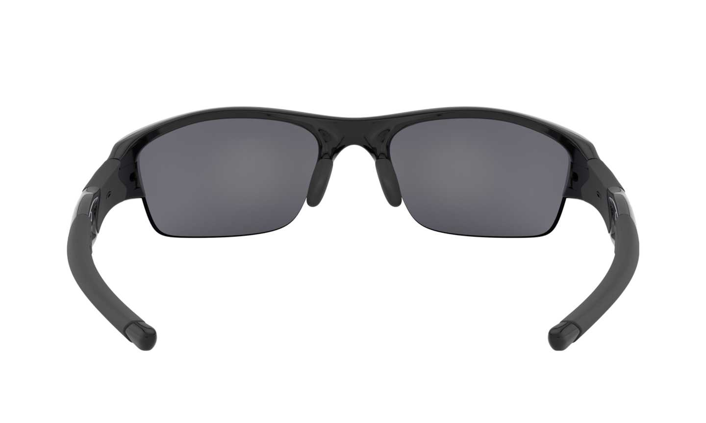 Flak Jacket® Black Iridium Lenses, Jet Black Frame Sunglasses