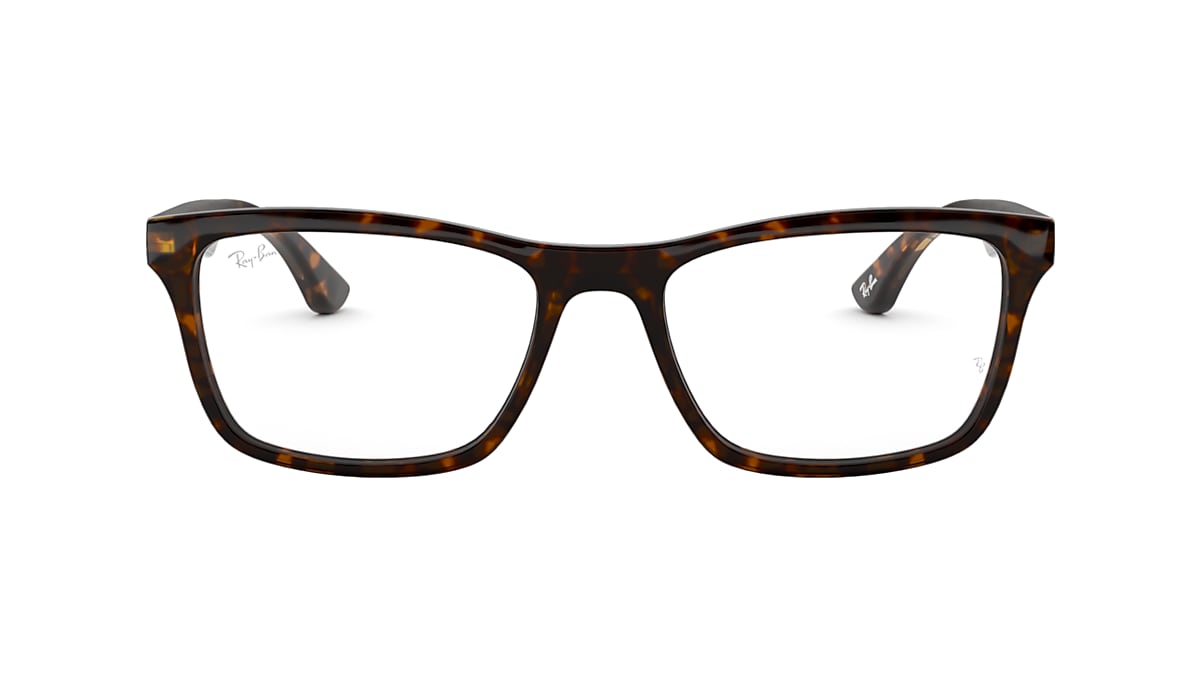 RB5386 OPTICS Eyeglasses with Dark Transparent Blue Frame