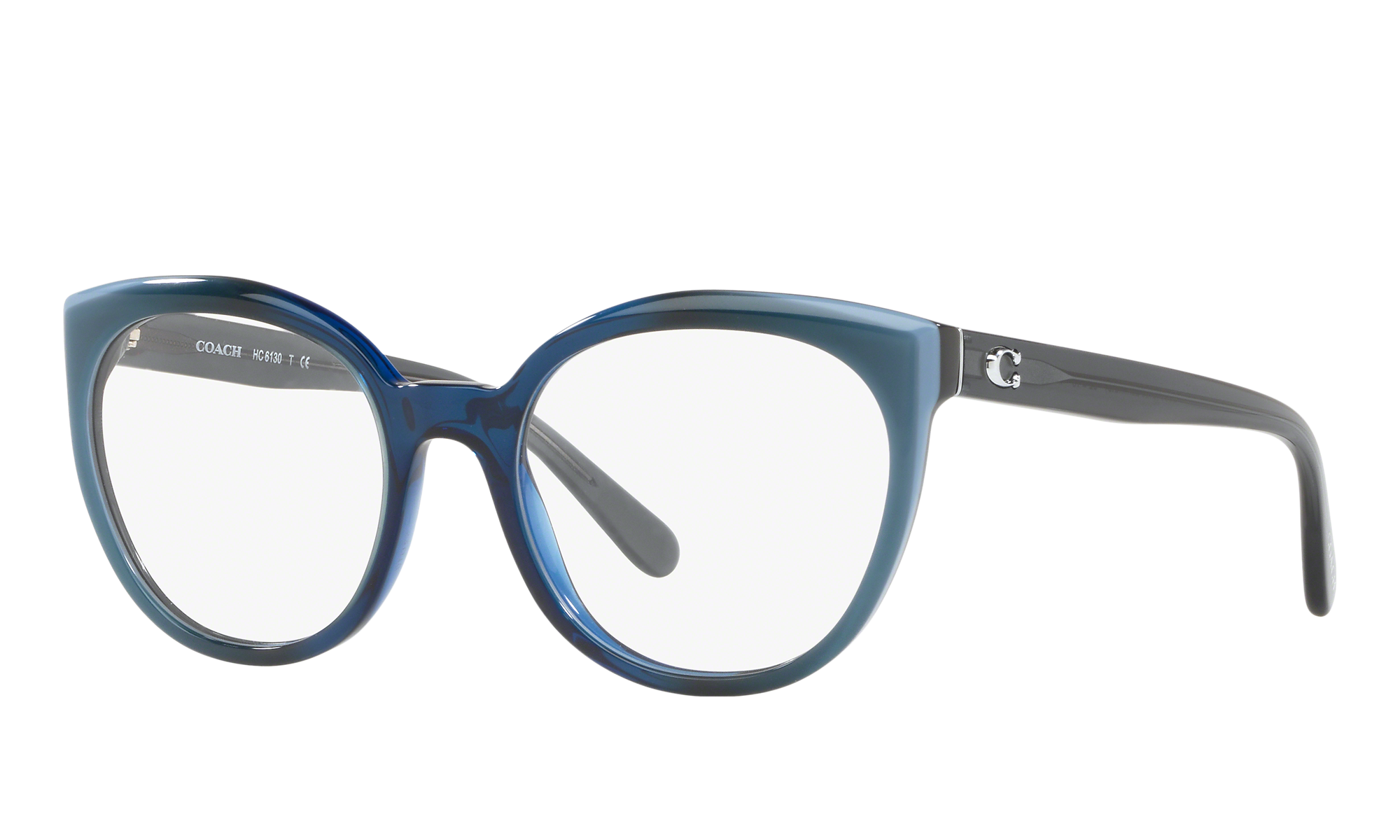 Coach HC6130 Blue Eyeglasses | Glasses.com® | Free Shipping