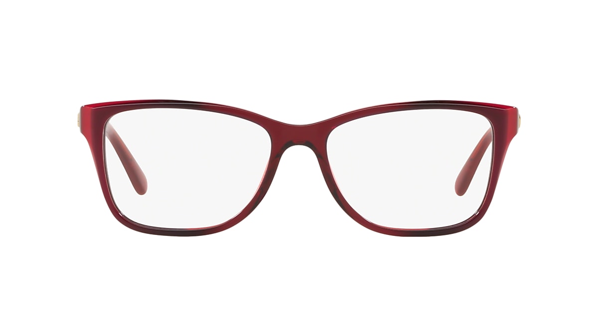 Coach Burgundy Laminate Eyeglasses | Glasses.com® | Free Shipping