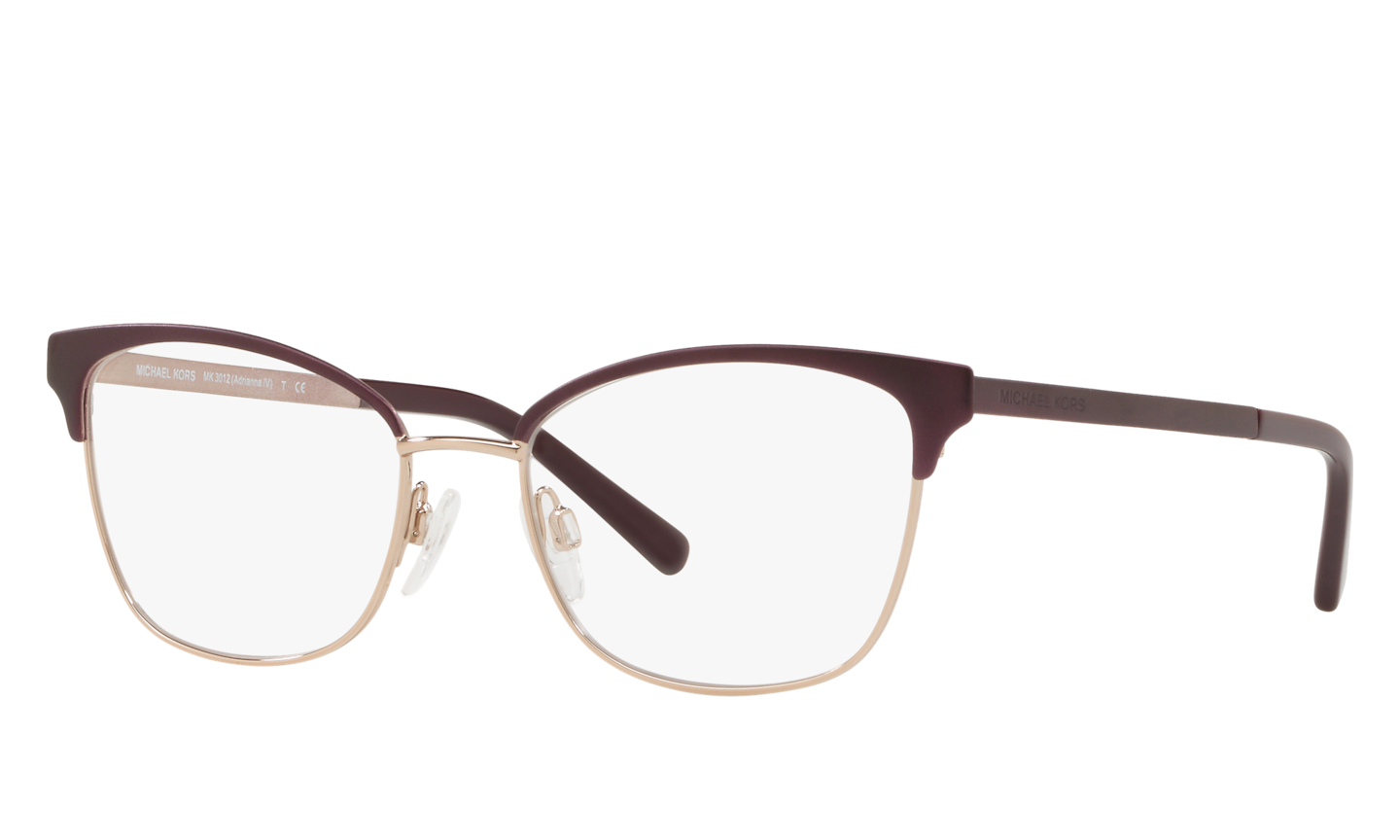 Michael Kors Cordovan/Rose Gold Eyeglasses ® | Free Shipping