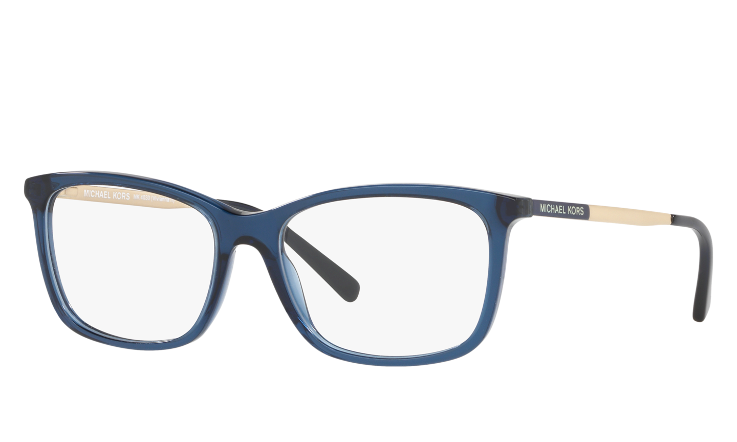 Michael Kors Mk4030 Vivianna Ii Navy Eyeglasses ® Free