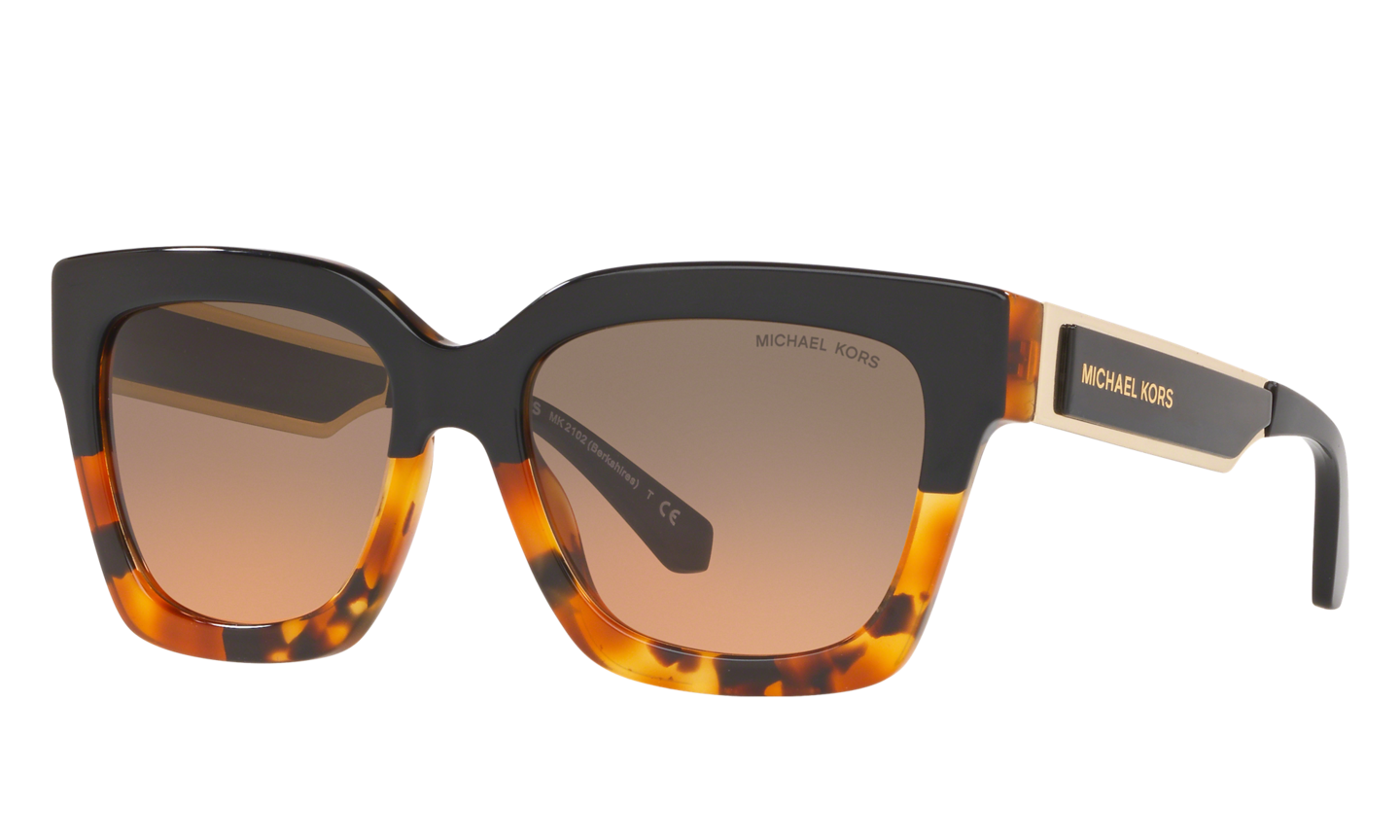 Michael Kors MK2102 Berkshires Black/Tortoise Colorblock