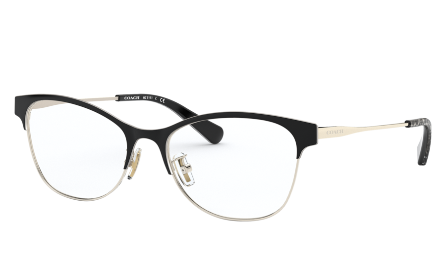 Coach Black / Light Gold Eyeglasses ® | Free Shipping