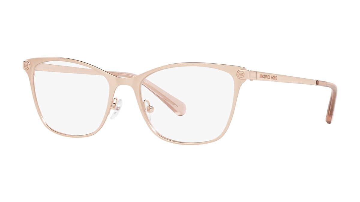 Michael Kors Satin Rose Gold Eyeglasses ® | Free Shipping