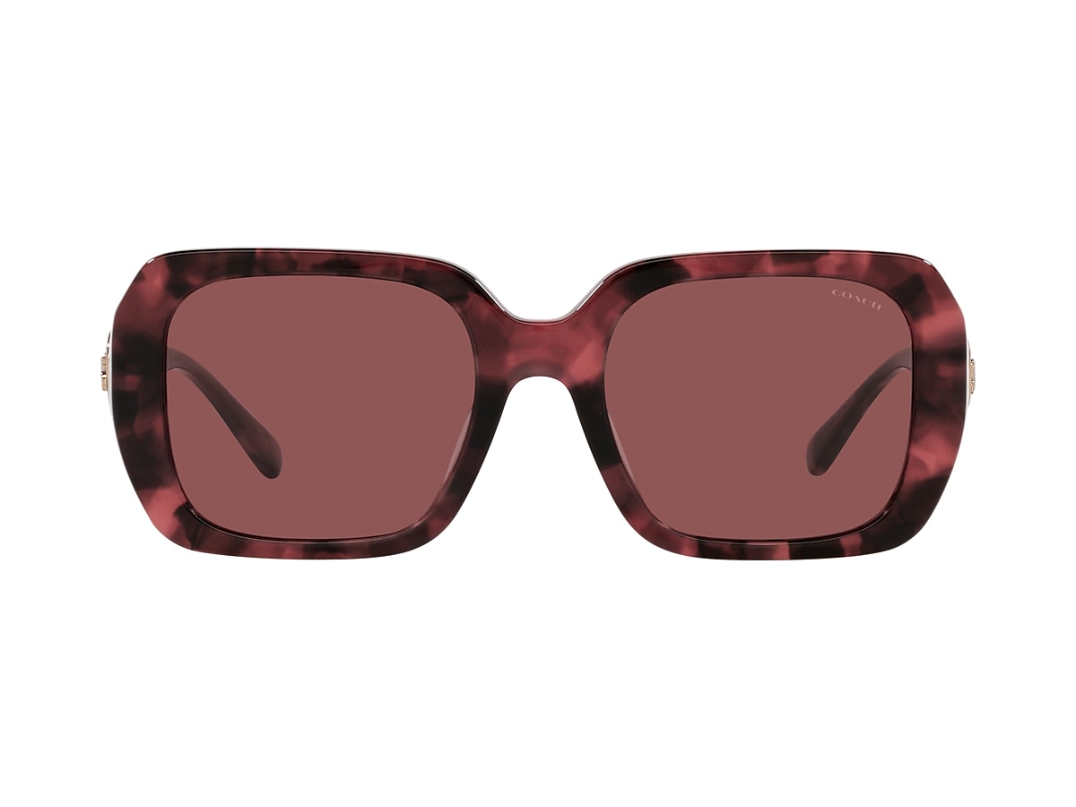 COACH®  Signature Chain Round Sunglasses