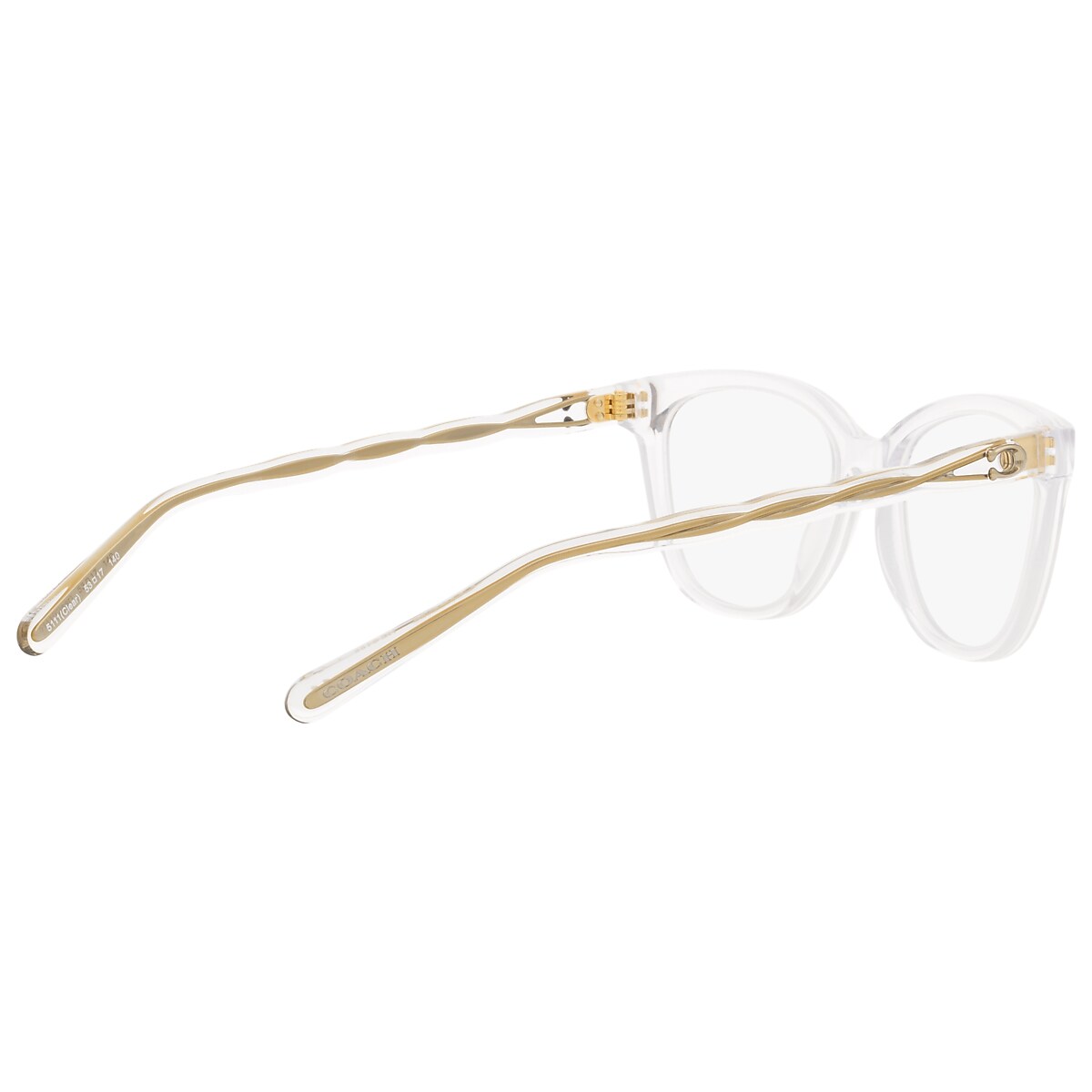 Coach HC6186 Transparent Eyeglasses | Glasses.com® | Free Shipping