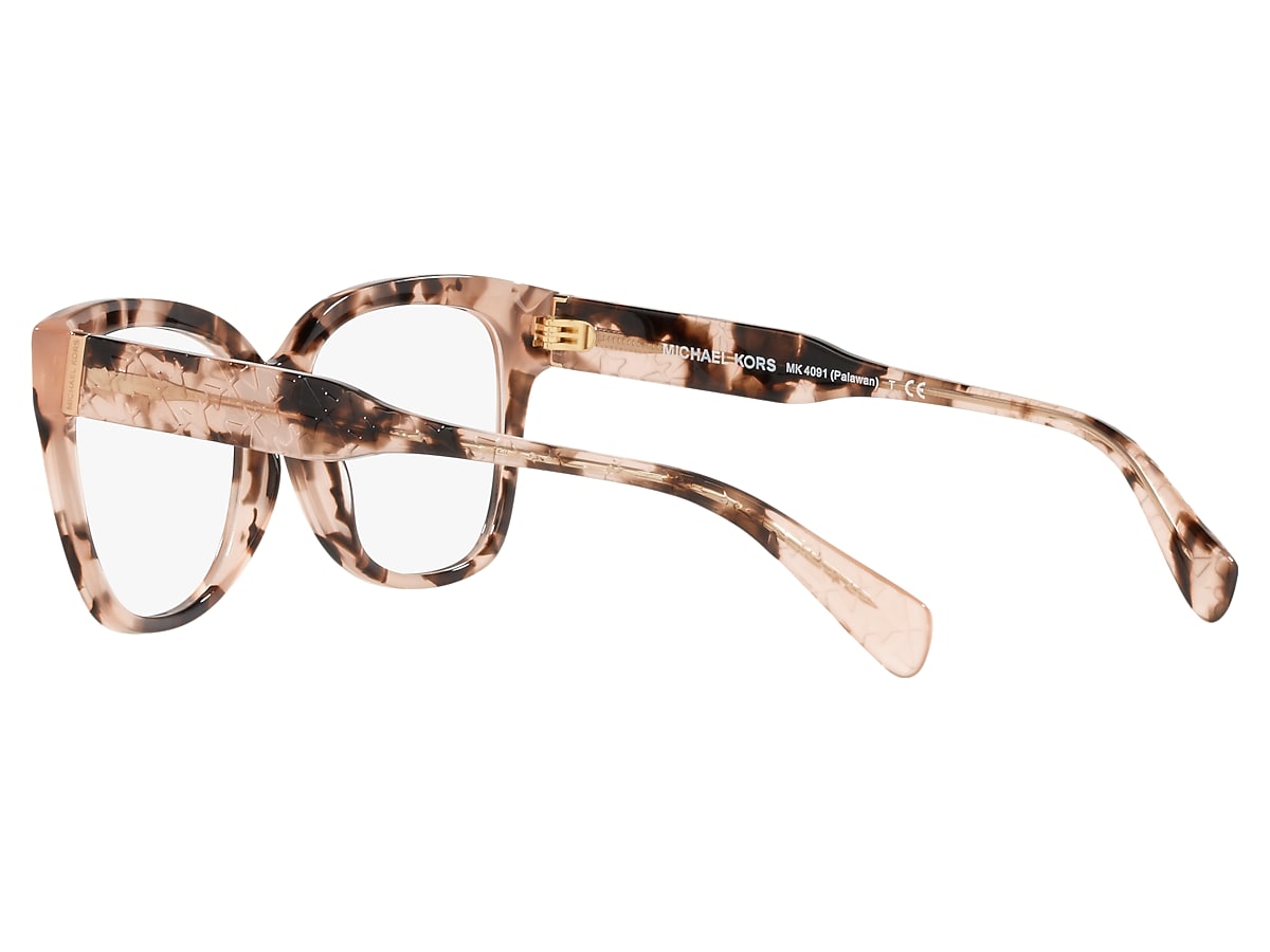 Michael Kors Pink Tortoise Eyeglasses | Glasses.com® | Free Shipping