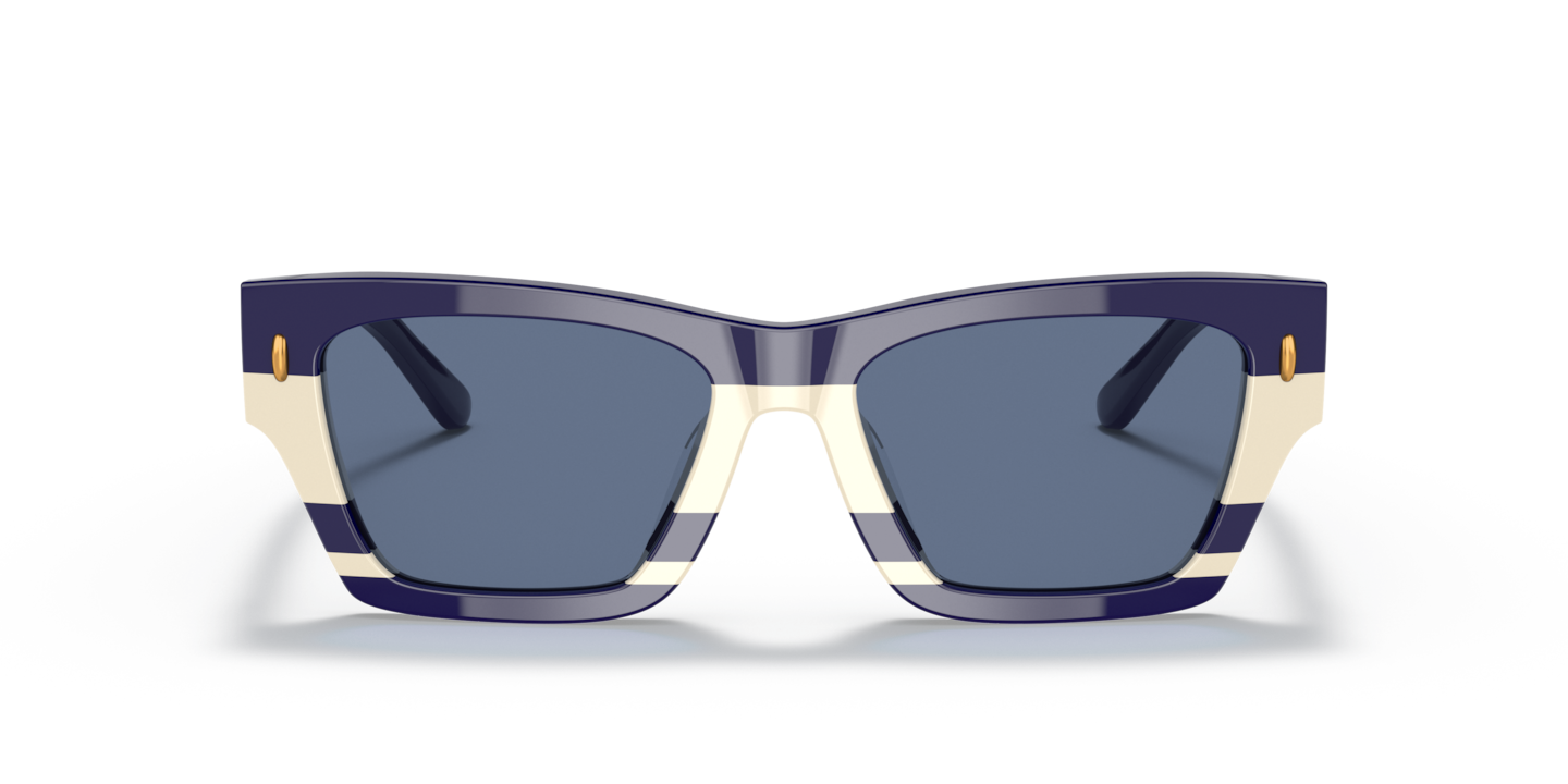 Tory Burch Navy Ivory Vintage Stripes Sunglasses ® | Free Shipping Tory Burch Navy Ivory Vintage Stripes Sunglasses ® | Free Shipping