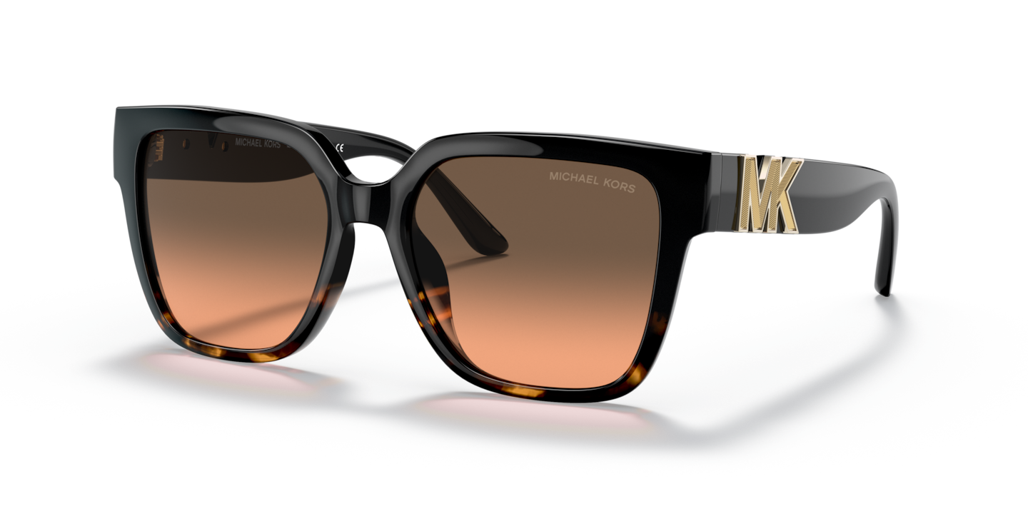 Michael Kors Black/Dark Tortoise Sunglasses ® | Free Shipping