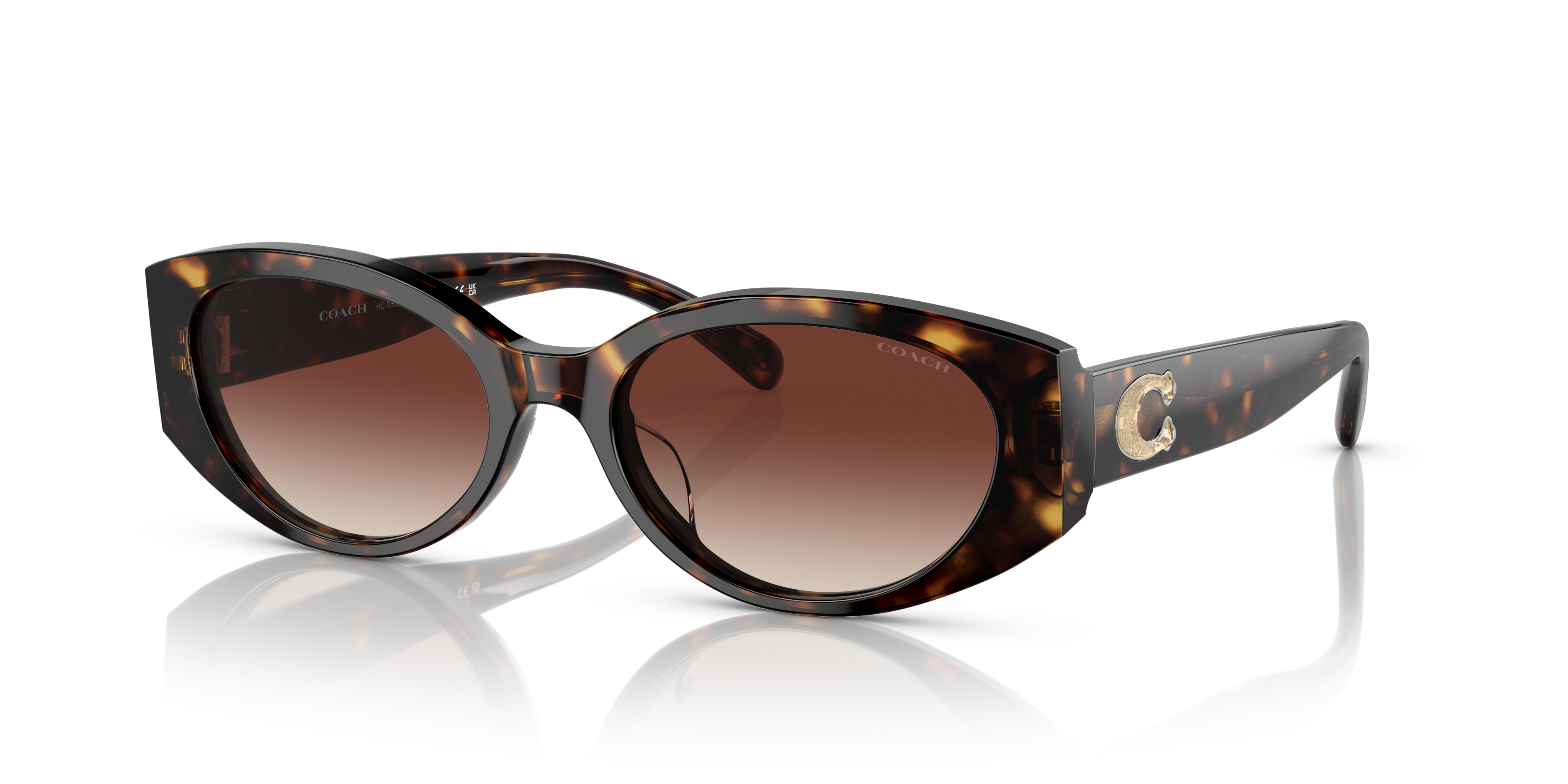 UPC 725125387323 product image for Coach Unisex Hc8353u Dark Tortoise Size: Standard | upcitemdb.com