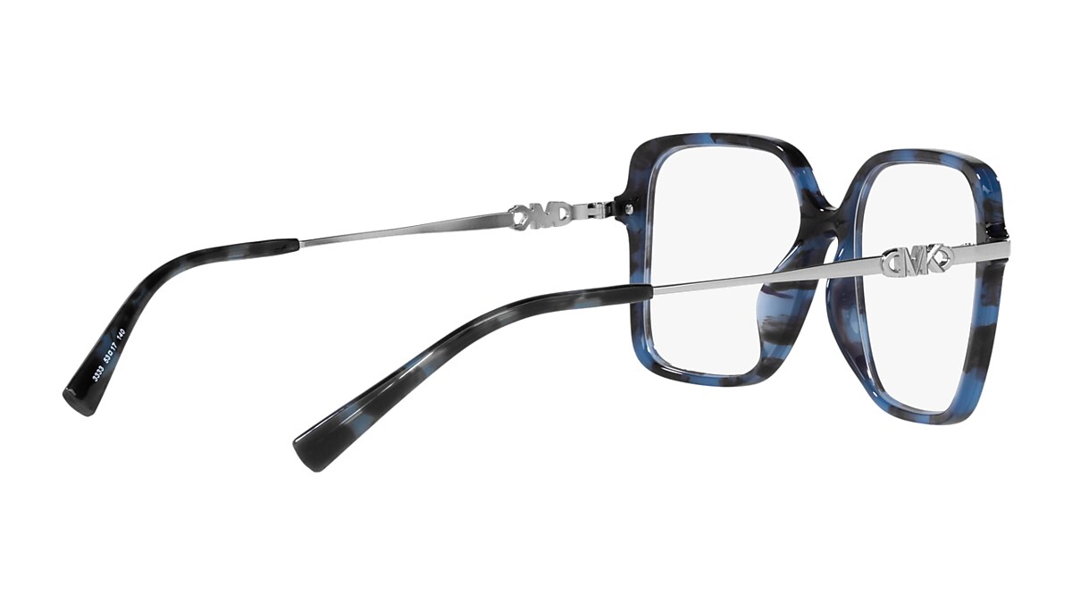 Michael Kors Blue Tortoise Eyeglasses | Glasses.com® | Free Shipping 