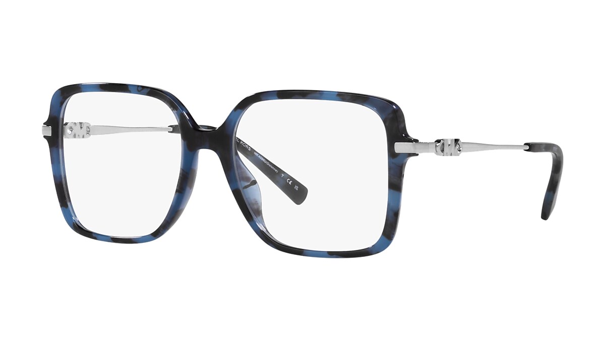 Michael Kors Blue Tortoise Eyeglasses | Glasses.com® | Free Shipping 