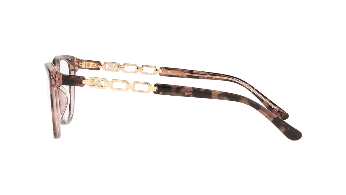 Michael Kors Pink Tortoise Eyeglasses | Glasses.com® | Free Shipping