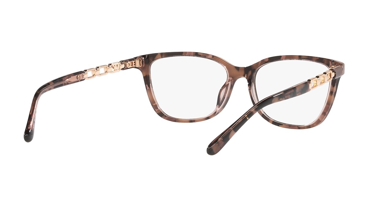 Michael Kors Pink Tortoise Eyeglasses | Glasses.com® | Free Shipping 
