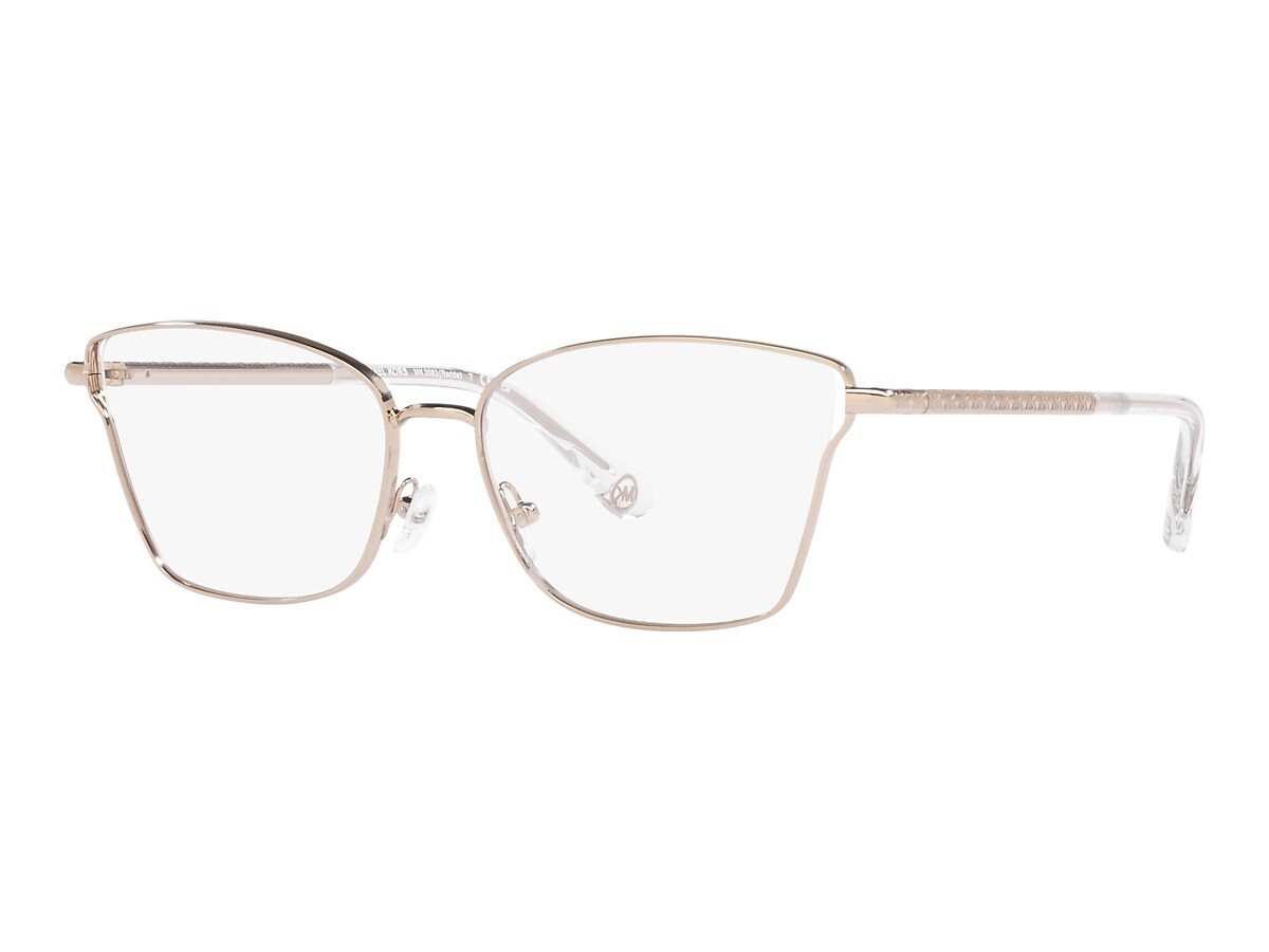 Michael Kors タリ 矩形 フレム メカネ MK3083D 1014 Amazon.com: Michael Kors MK3083D Dali Prescription Eyewear