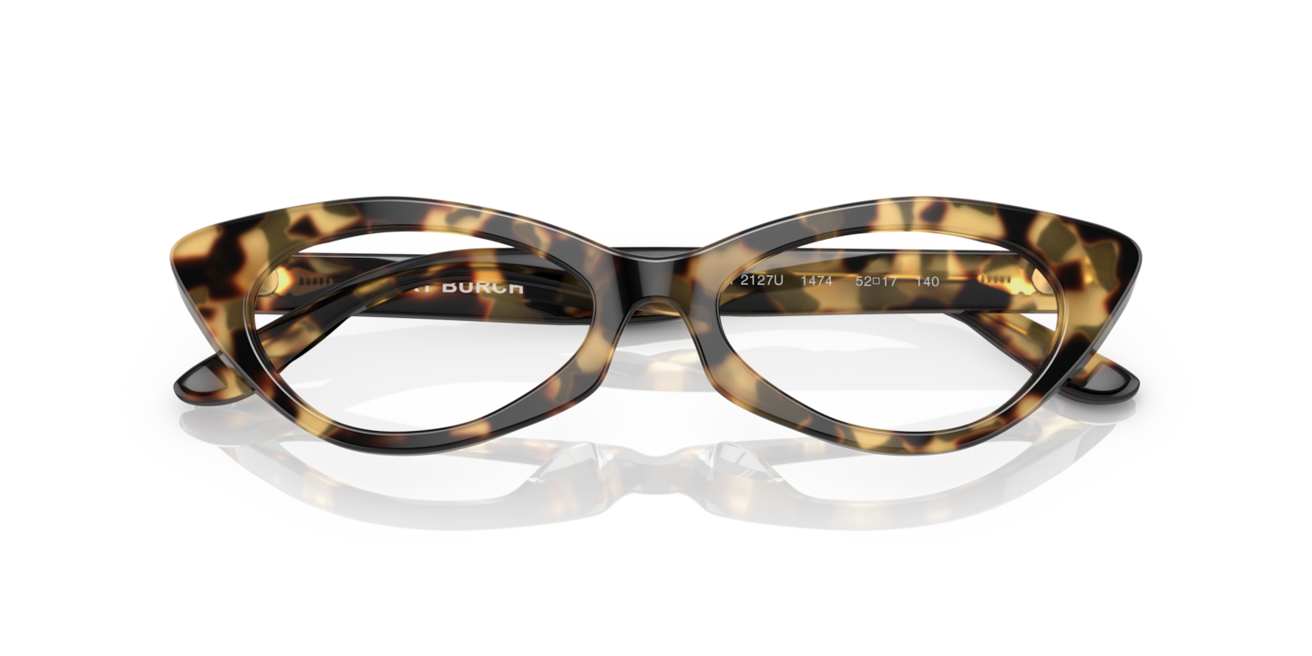Tory Burch Tokyo Tortoise Eyeglasses | Glasses.com® | Free Shipping