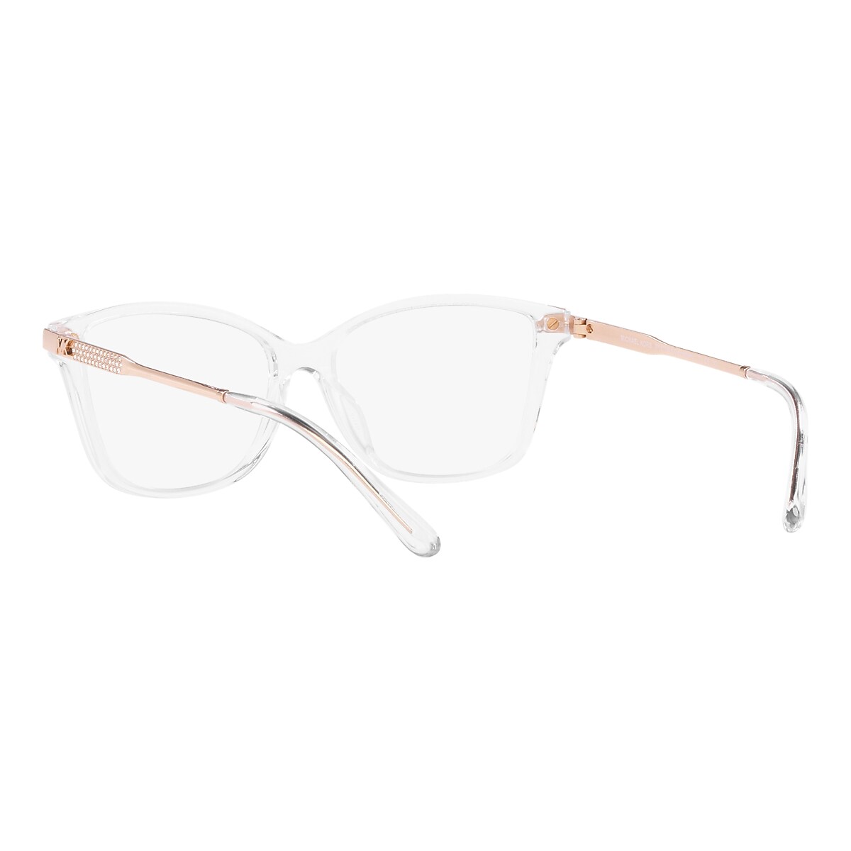 Clear frame best sale michael kors glasses