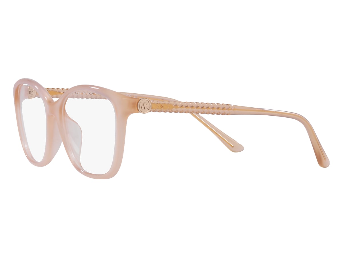Michael Kors Milky Pink Eyeglasses | Glasses.com® | Free Shipping