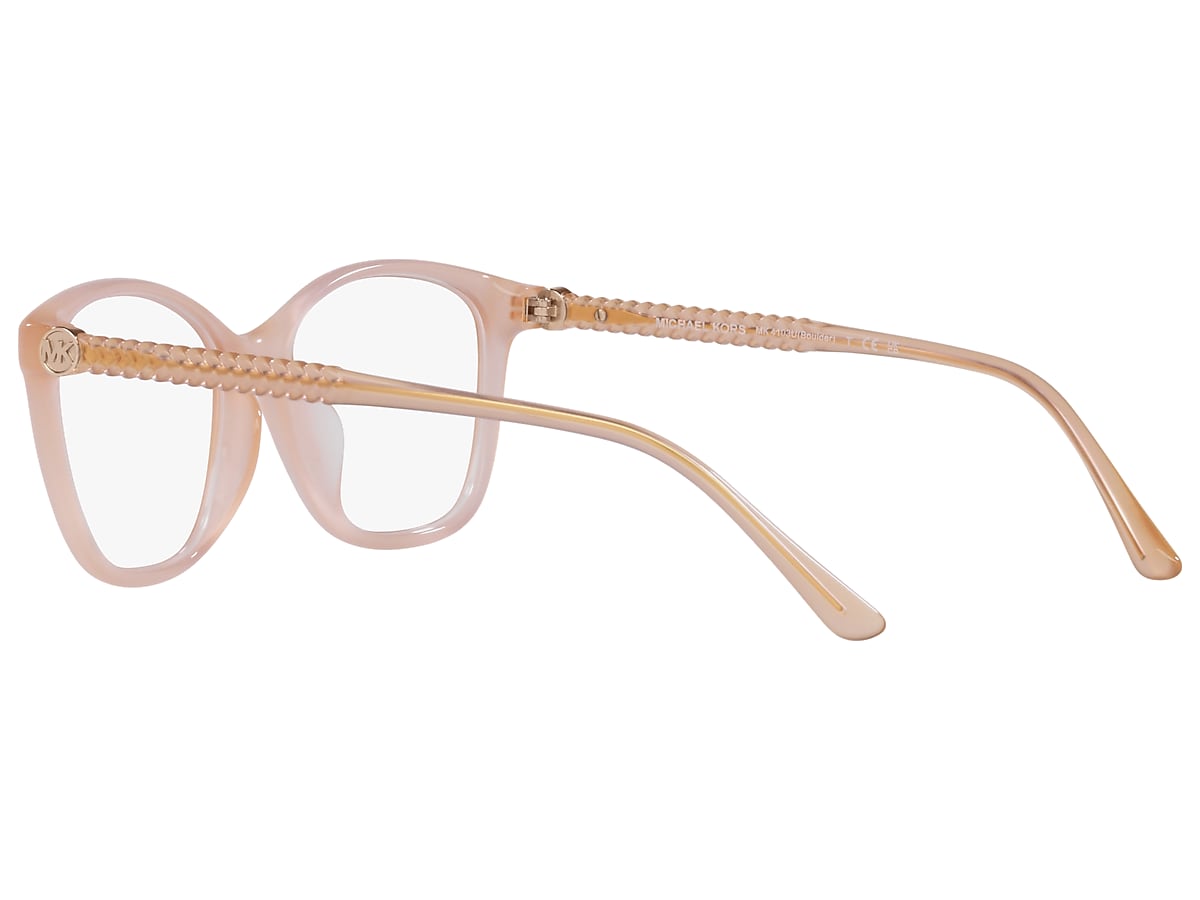 Michael Kors Milky Pink Eyeglasses | Glasses.com® | Free Shipping
