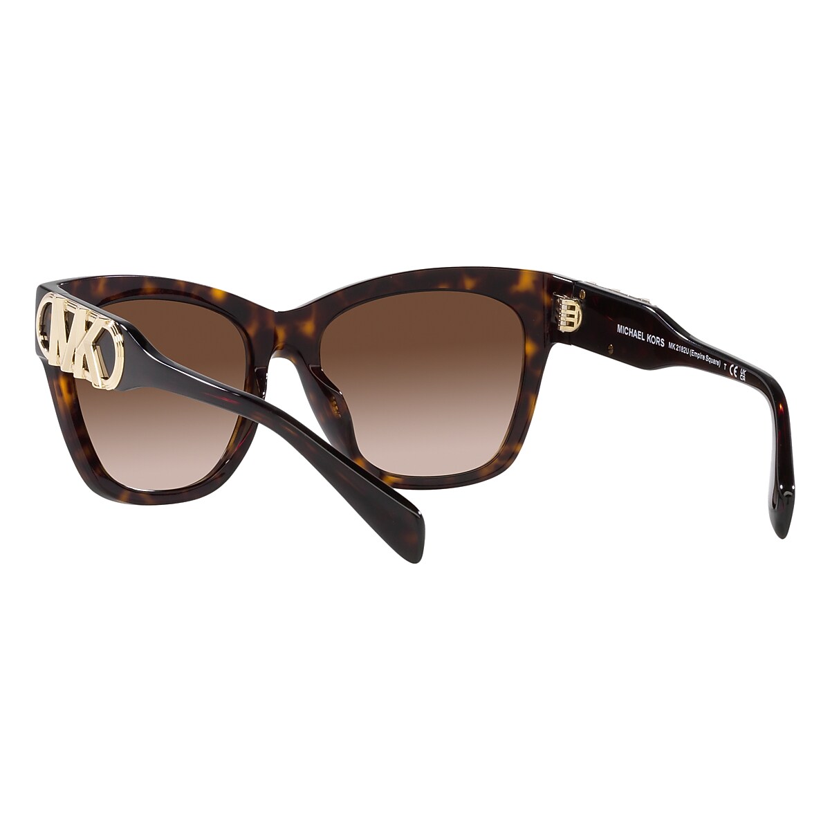 Michael Kors Dark Tortoise Sunglasses | Glasses.com® | Free Shipping 