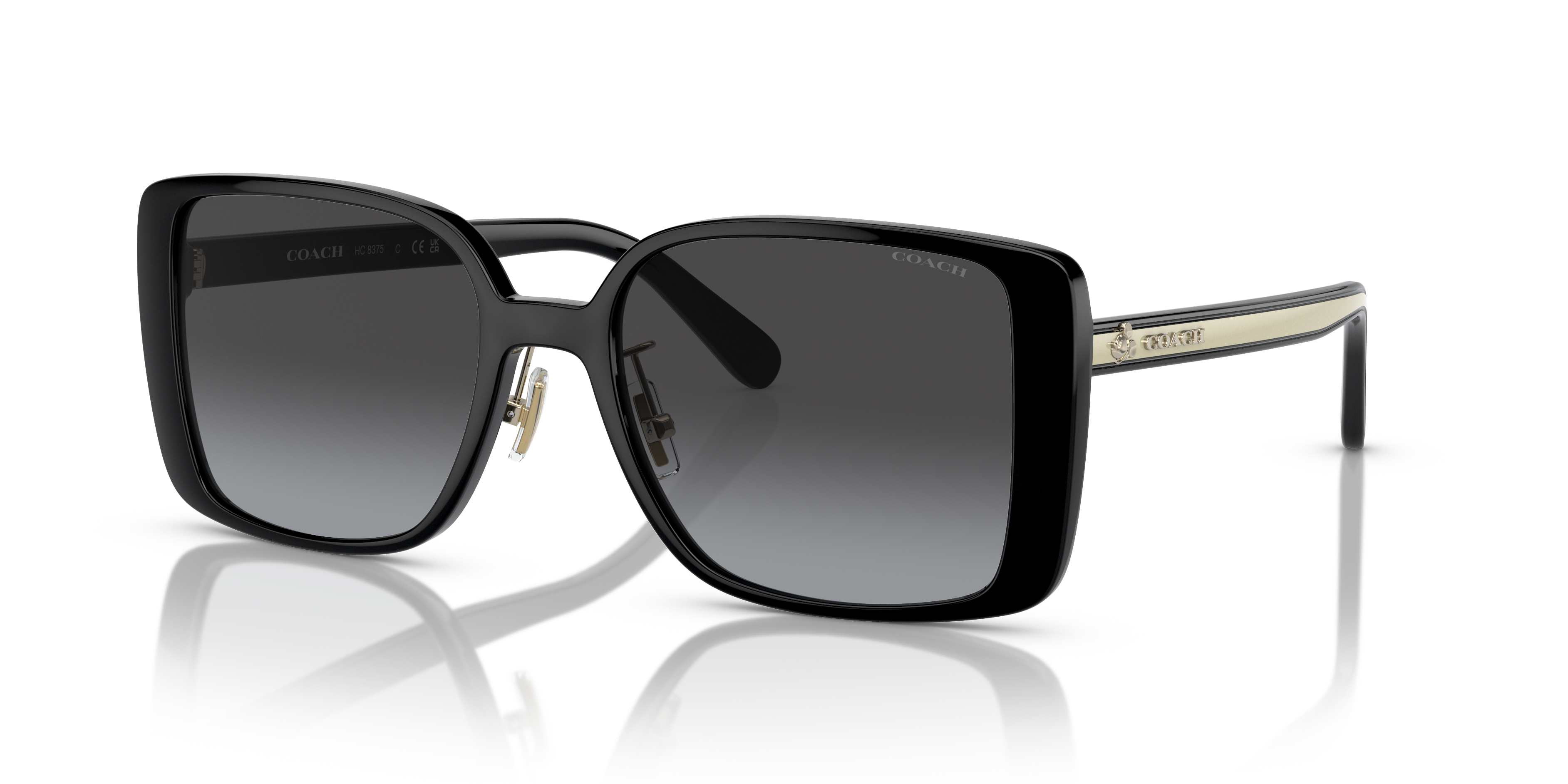 UPC 725125396448 product image for Coach Unisex Hc8375 Black Size: Large | upcitemdb.com