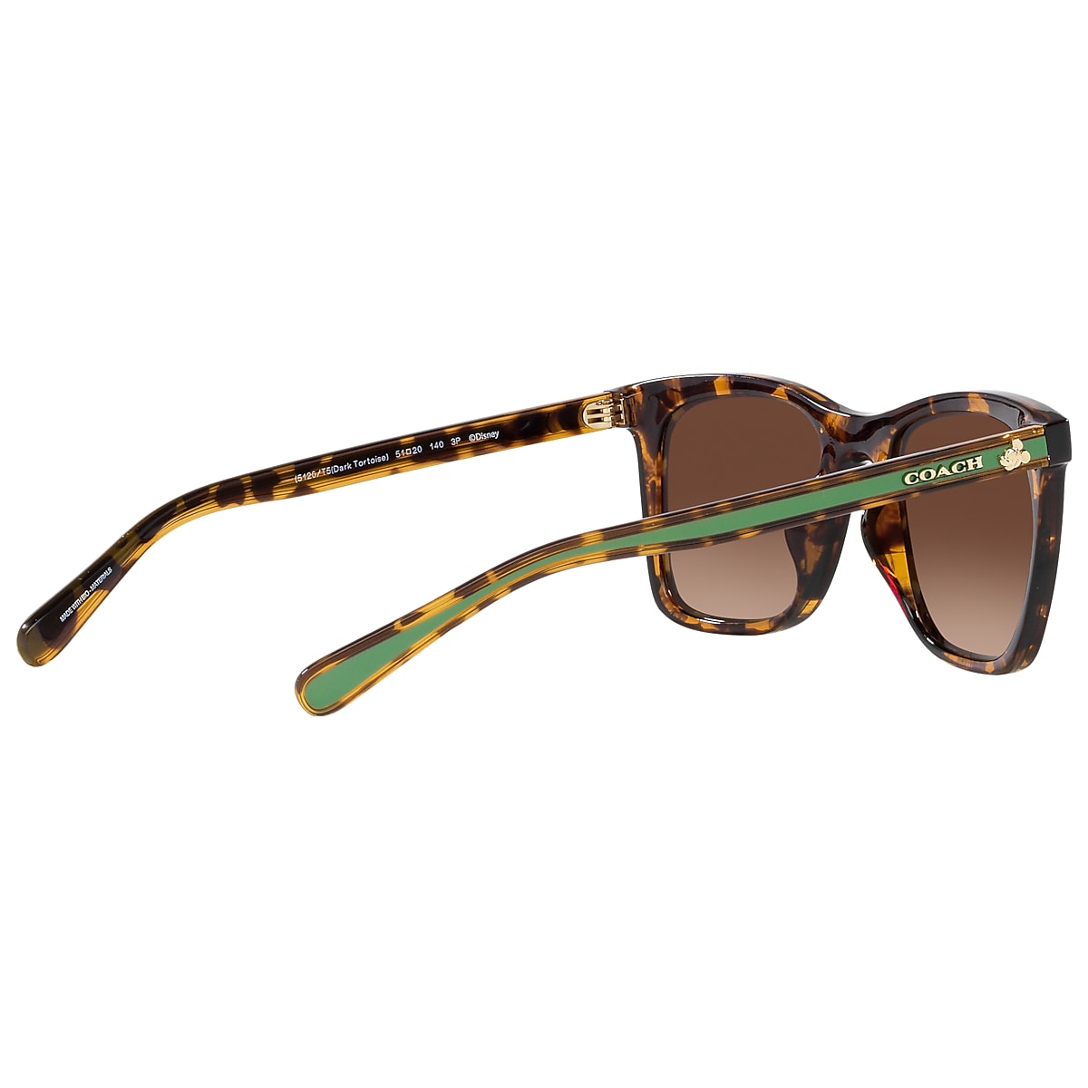 Coach HC8374U Women's Prescription Sunglasses, in Dark Tortoise