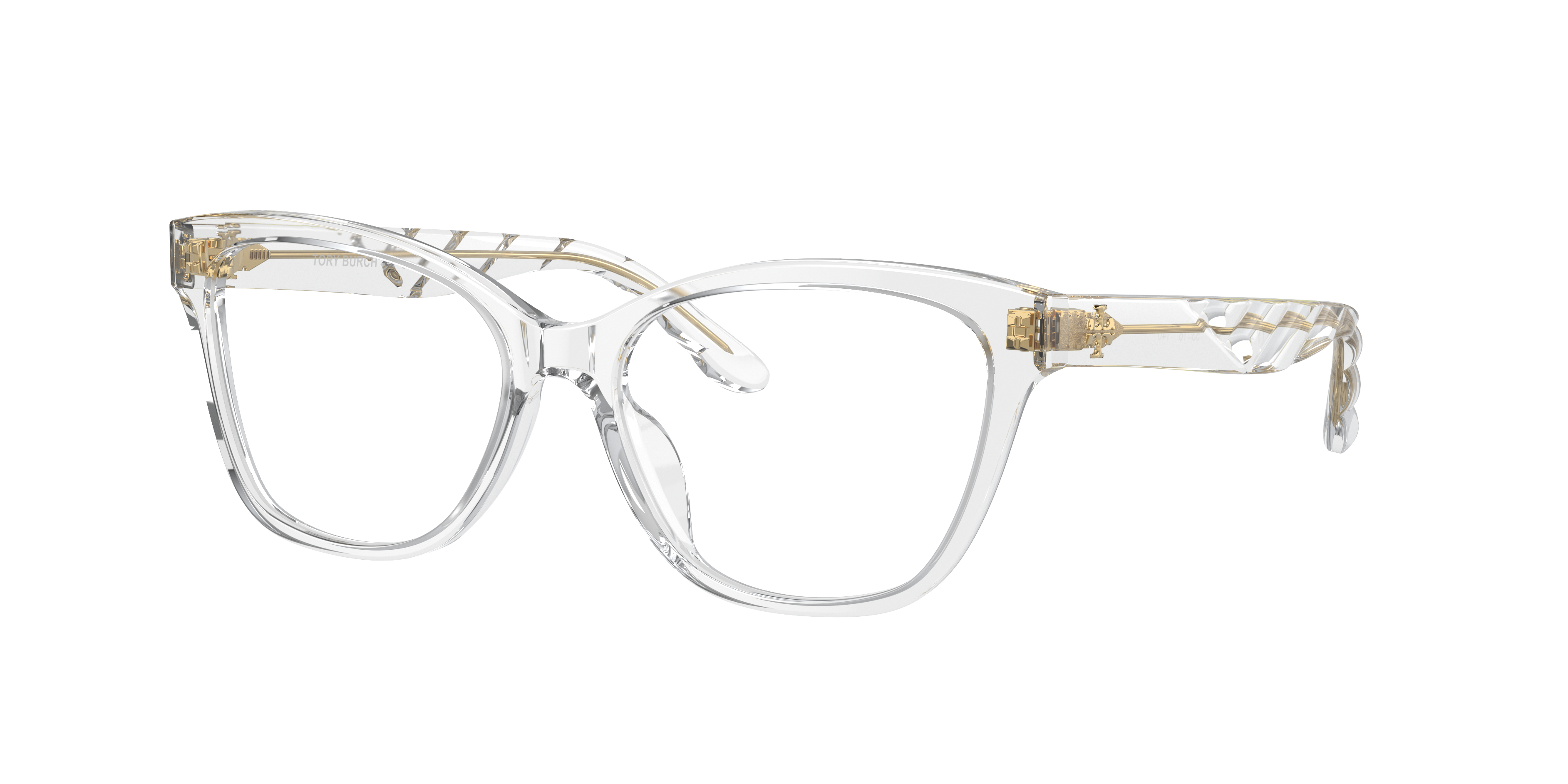 Tory Burch TY2132U Clear Transparent Eyeglasses Free Shipping