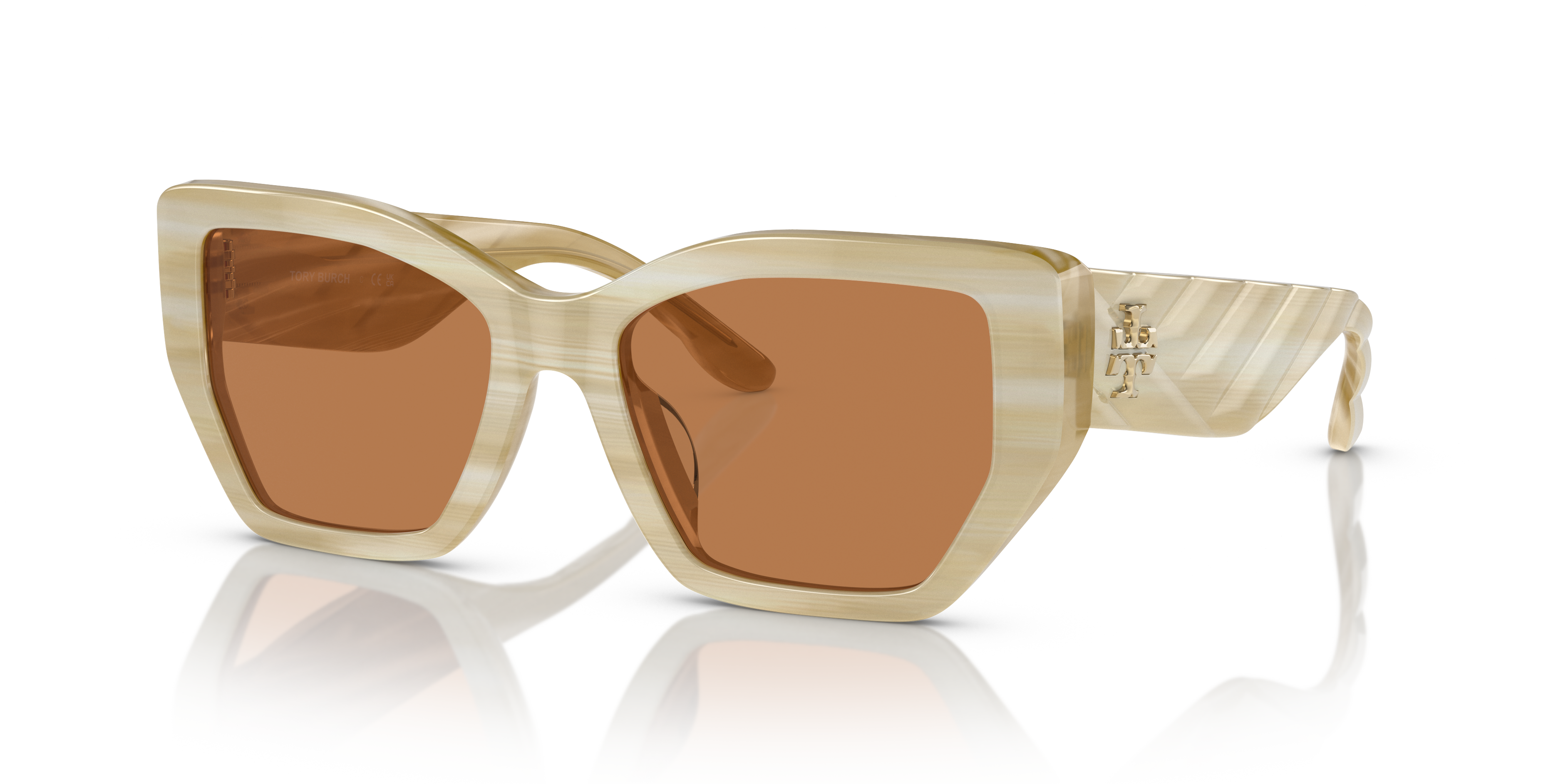 UPC 725125398084 product image for Tory Burch Unisex Ty7187u Ivory Horn Size: Standard | upcitemdb.com