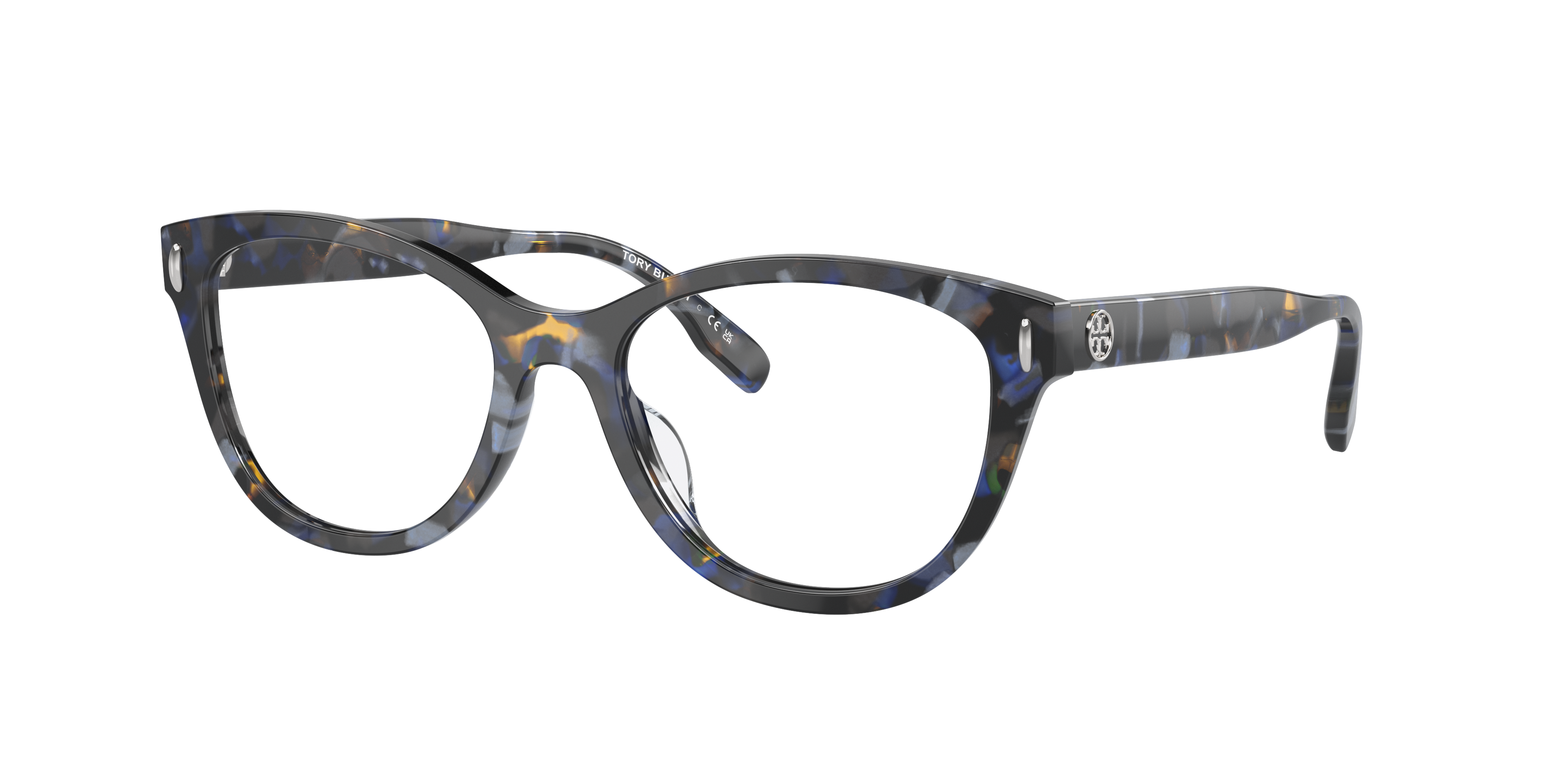tory burch blue eyeglass frames