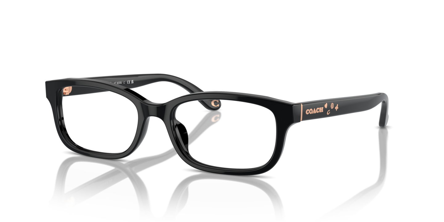 Coach HC6233U 5002 Black Size 52 Eyeglasses