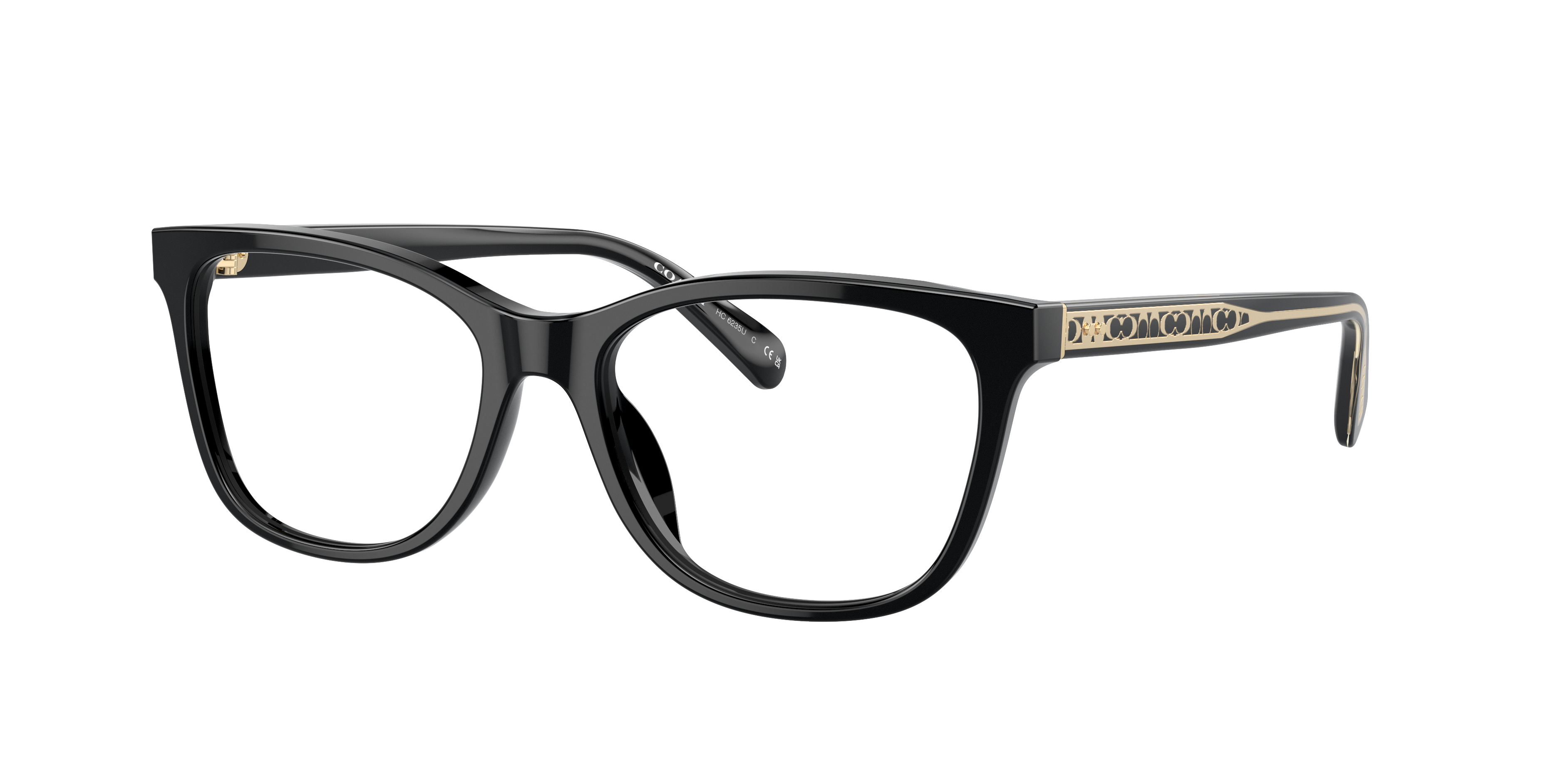 Coach HC6235U Black Eyeglasses | Glasses.com® | Free Shipping