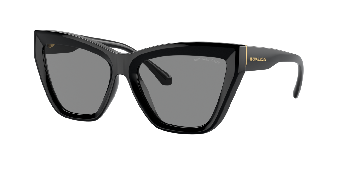 Michael Kors MK2211U Dubai Black Sunglasses | Glasses.com® | Free Shipping