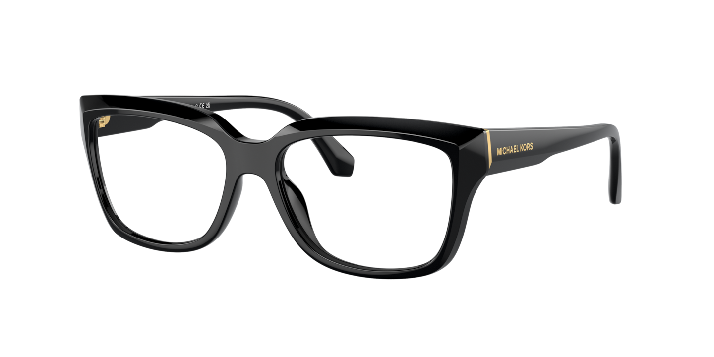 Michael Kors MK4117U Birmingham Black Eyeglasses | Glasses.com® | Free ...