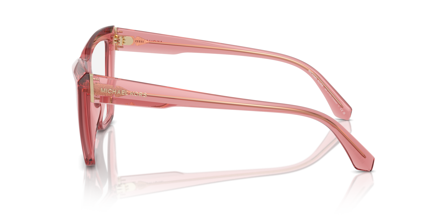 Michael Kors Rose Transparent Eyeglasses | Glasses.com® | Free 