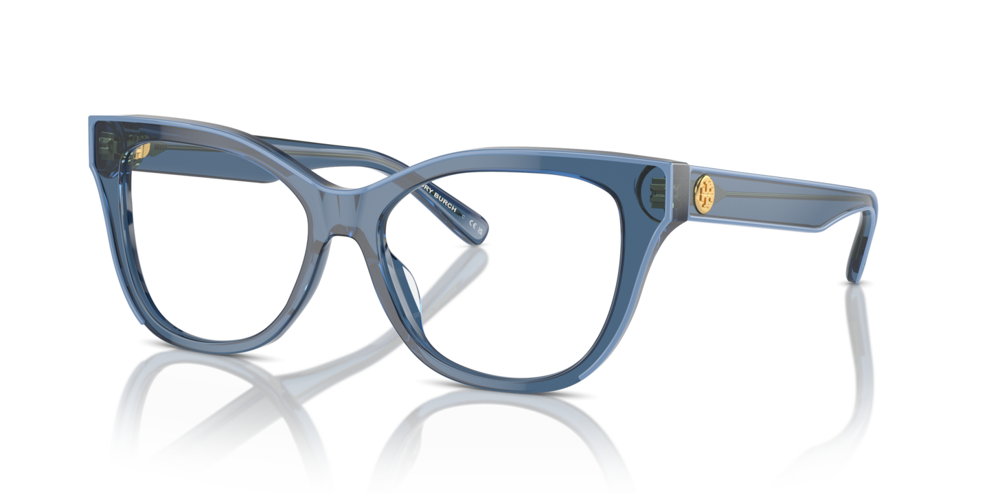 New TORY BURCH Blue Women's Eyeglasses shops Frame