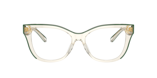 Tory Burch Transparent Blue Eyeglasses | Glasses.com® | Free Shipping