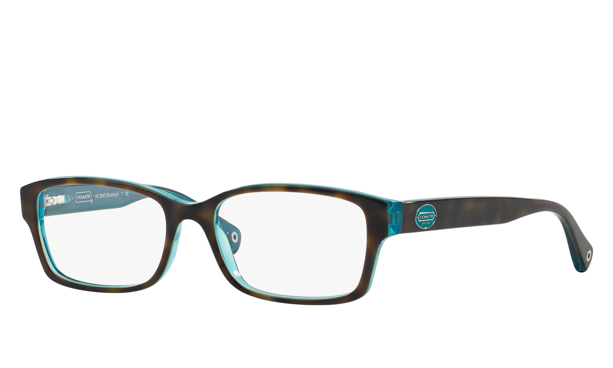 coach turquoise glasses