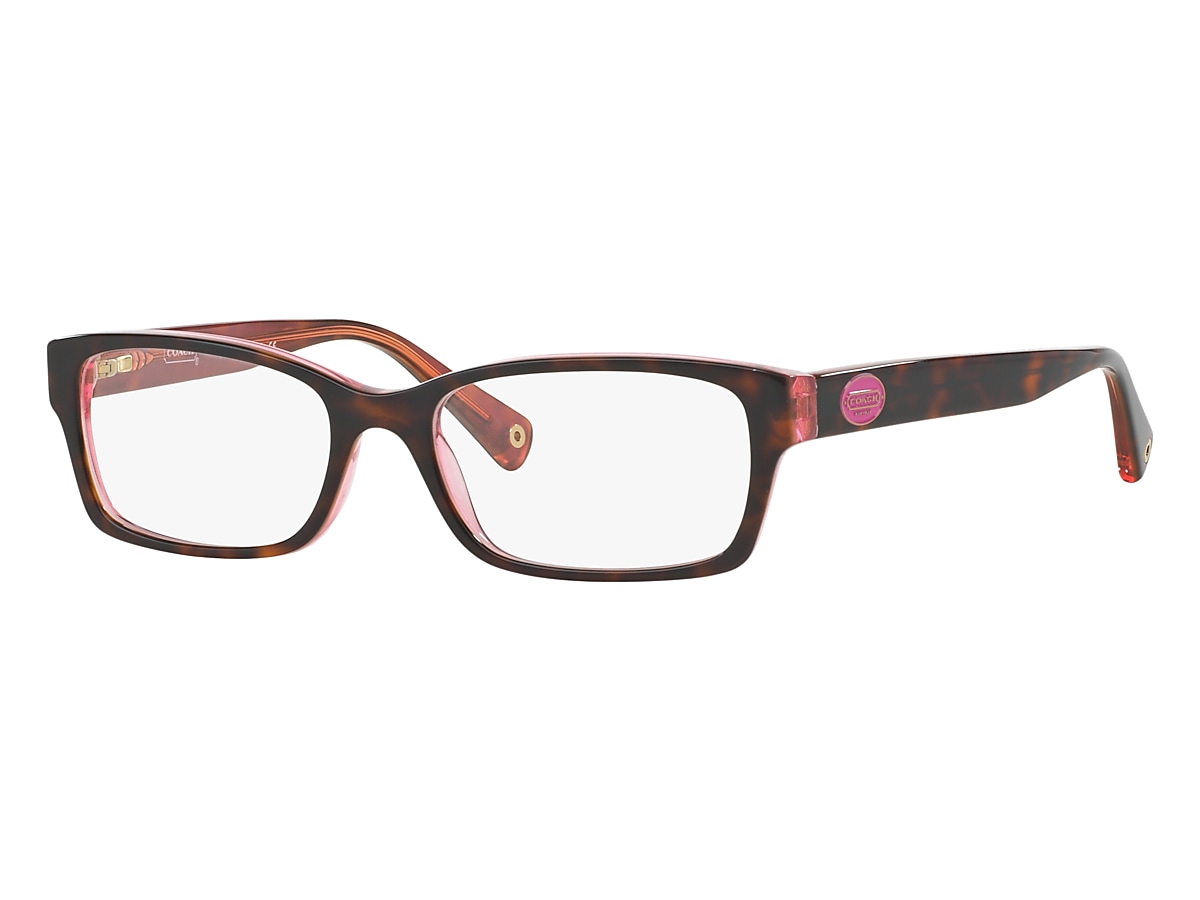 COACH レディース 雑貨 341922 GLD 100 Coach HC8352 CD472 L (54 - 20) with Brown lenses and Pink