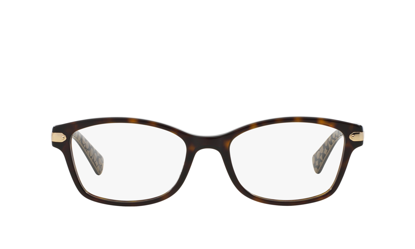 Coach Dark Tortoise Eyeglasses | Glasses.com® | Free Shipping