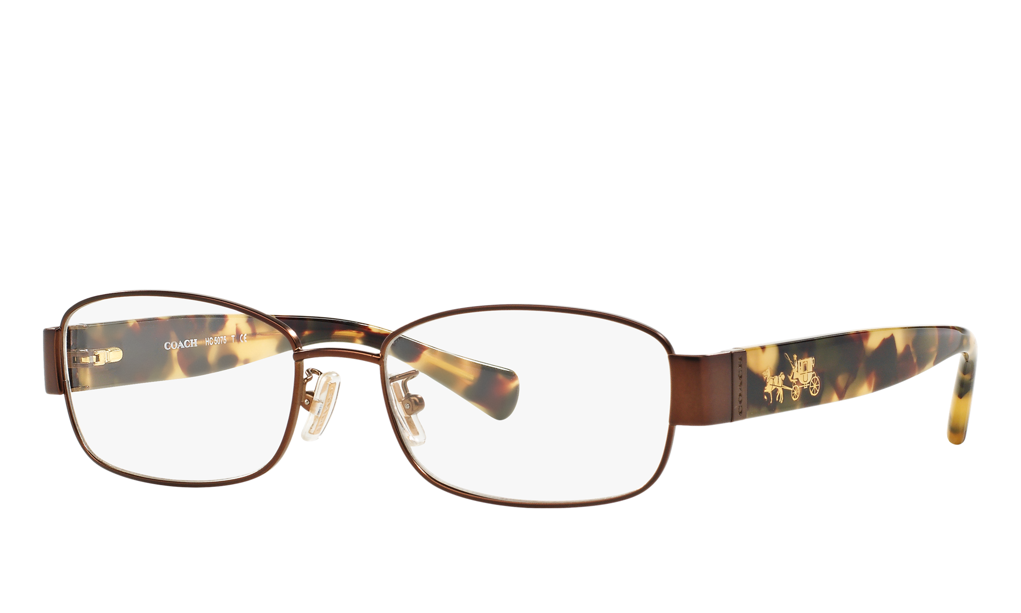 Coach Unisex Hc5075 Satin Brown Size: Extra Small