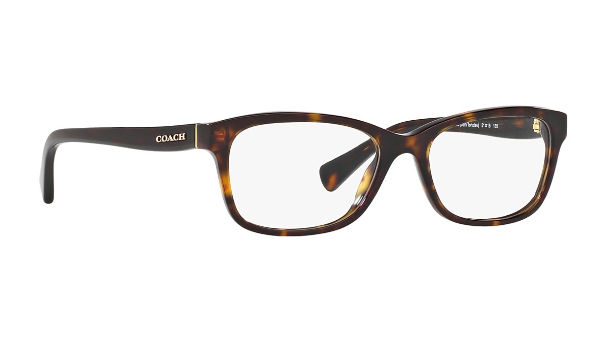 Coach Eyeglasses HC 600-(Emily) 5055 Dark Tortoise 50/15 cheapest 135 Eyeglasses