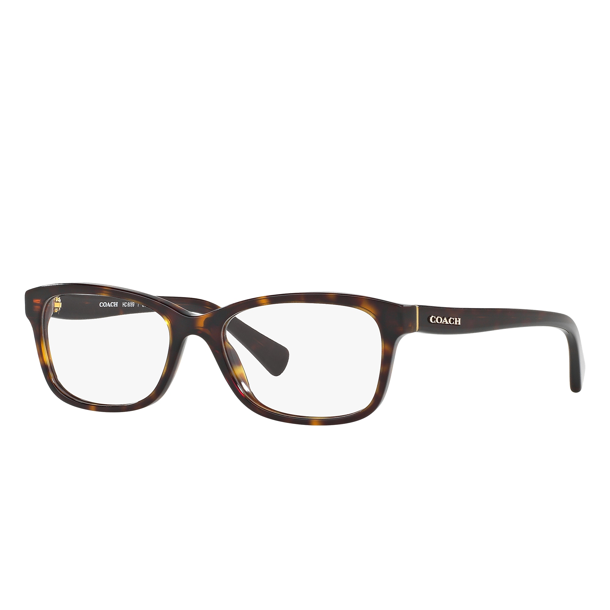 Coach Women's Eyeglasses HC 6067 5120 Dark Tortoise Rectangular hotsell Frame 52[]16 135