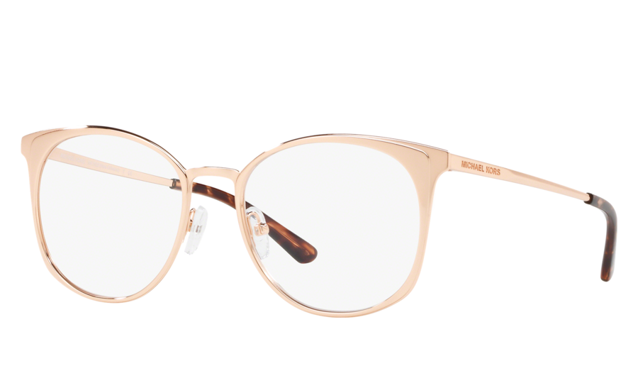 Michael Kors Florence 51 mm Rose Gold Eyeglass Frames