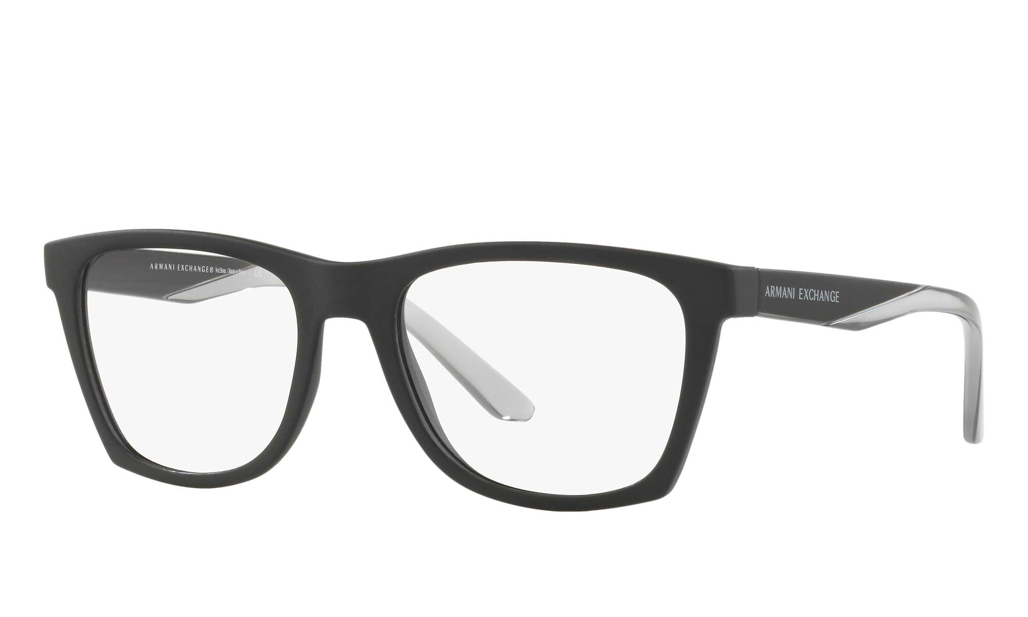 Armani Exchange Unisex Ax3058 Matte Black Size: Large