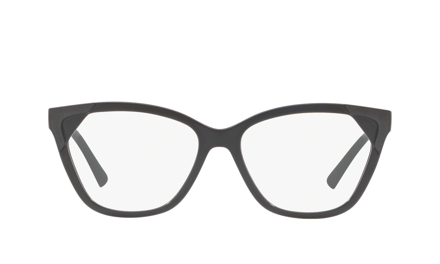 Armani Exchange Black/Glitter Red Black Eyeglasses ® | Free  Shipping
