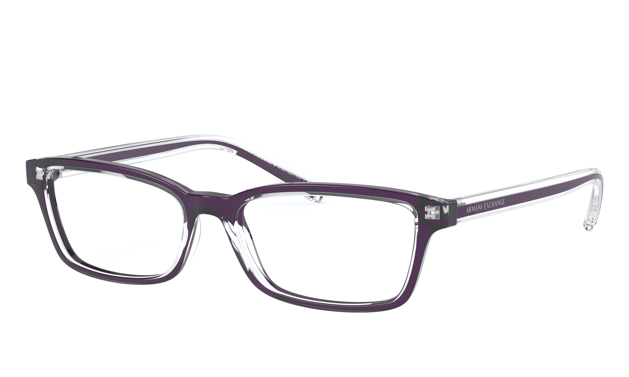 Armani Exchange AX3074 Black Eyeglasses Free Shipping