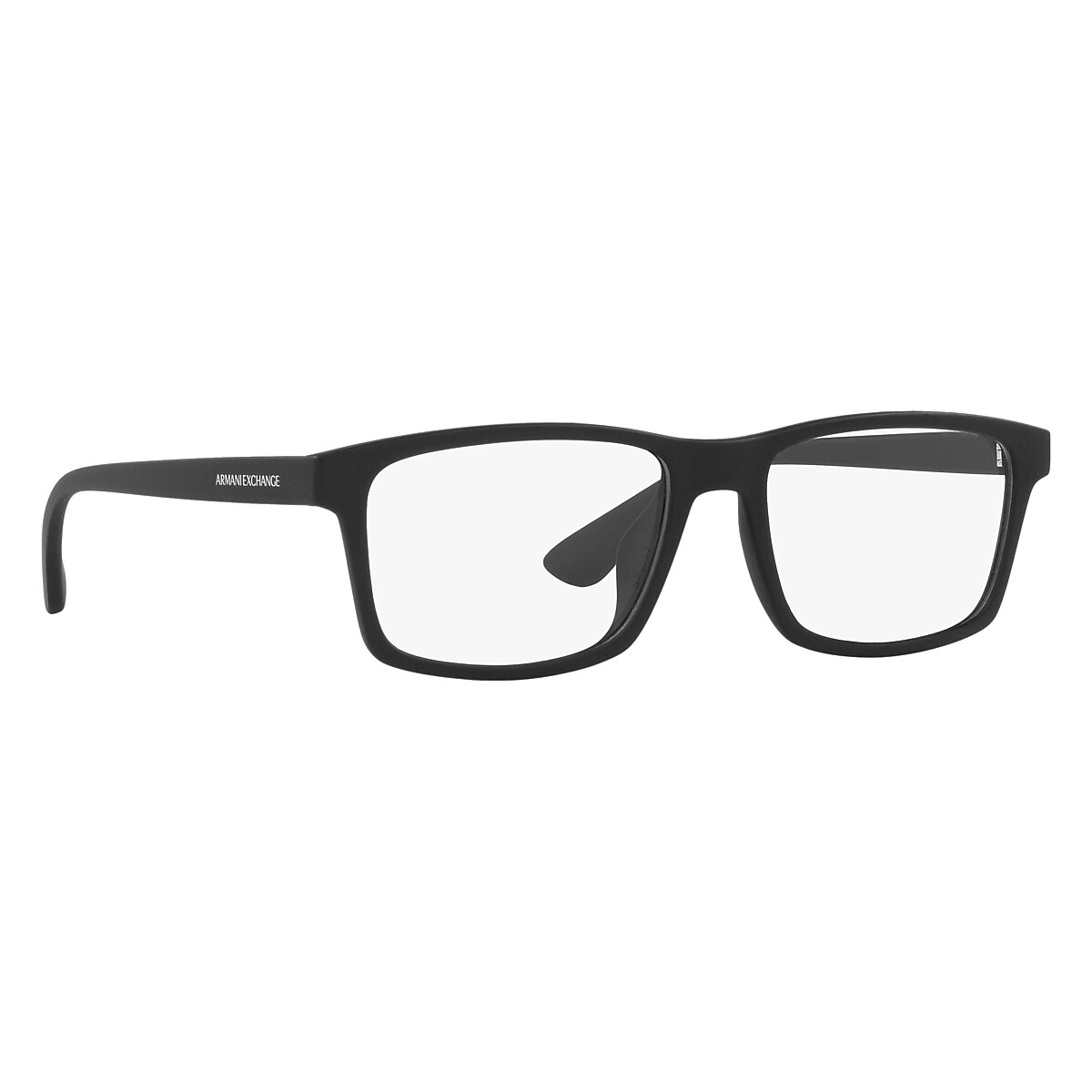 Armani exchange 2024 matte black glasses