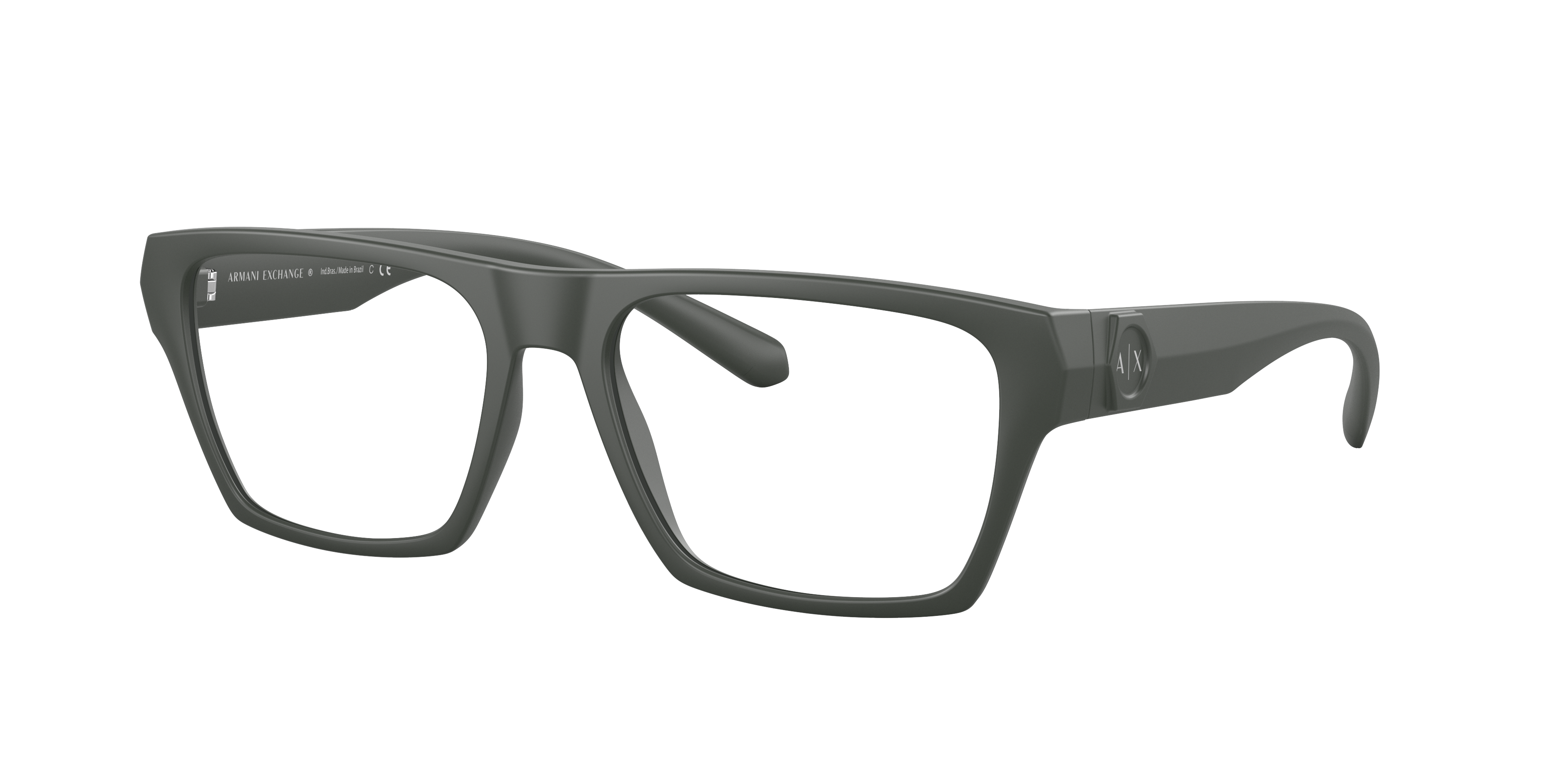 Armani Exchange AX3097 Matte Dark Green Eyeglasses